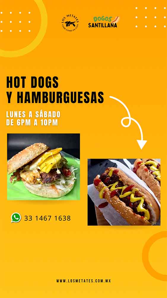 hot dogs y hambuguesas en zapopan | Lugares para cenar en Zapopan Guadalajara